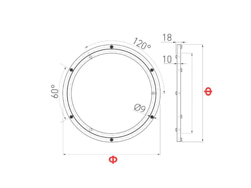 Turntable mechanism schema