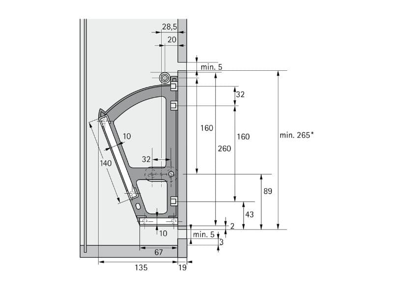 Shoe rack fitting schema