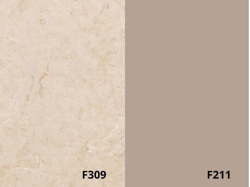 Backspalsh F309/F211 Pearl red Two faced main image