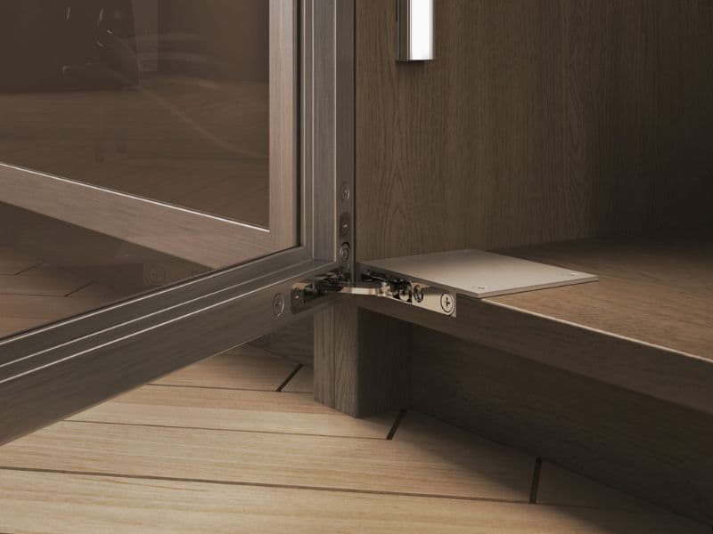 Adapter 65mm, concealed hinge schema