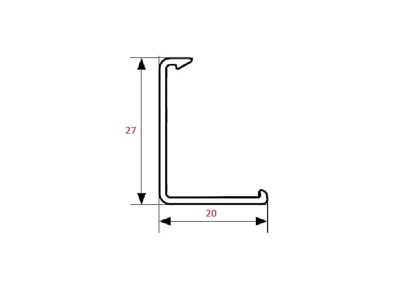 FRAME cover aluminium schema