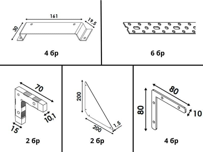 Assembly set VISIO 40 - inner main image
