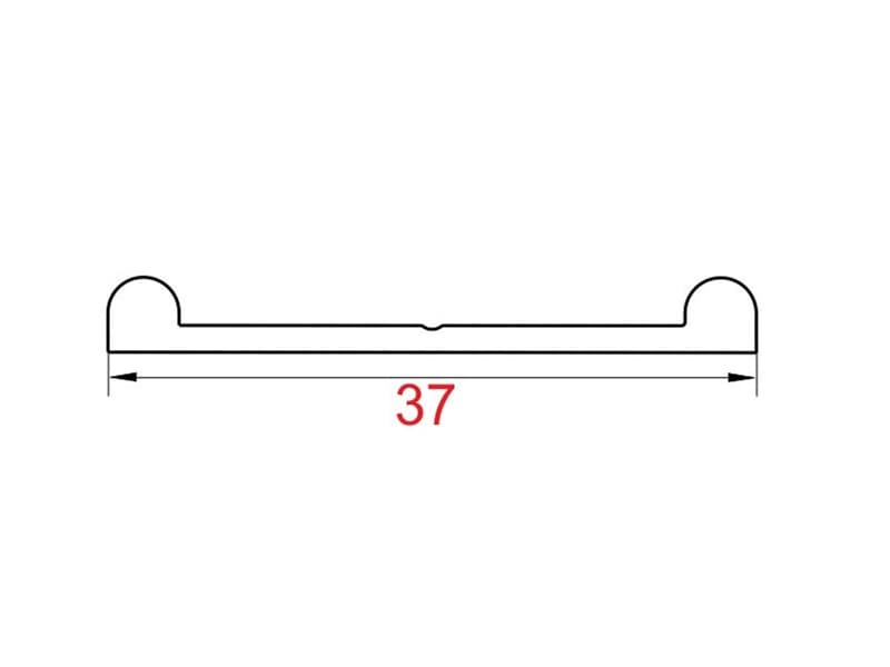 Double inside bottom rail (no 1563) schema