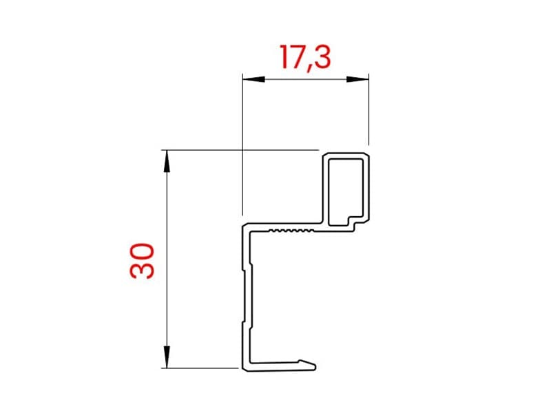 Grip profile MODERN (no 8720) schema