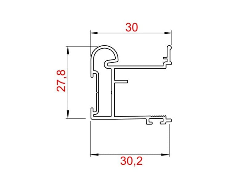 Grip profile RAMA WIDE (no 8920) schema