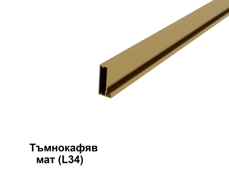 Алуминиев профил за витрини О-13 схема