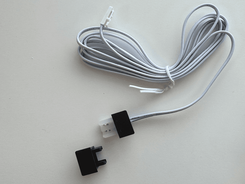 Saria R end caps, 1 pcs. left without cable, 1 pcs. right with cable main image