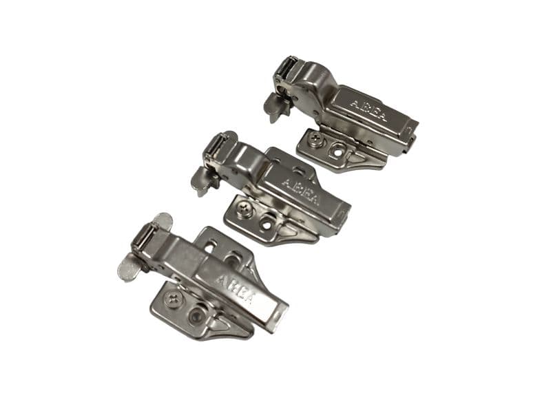Soft closing hinge for aluminium profile, K62 - LKV1, ABEA main image