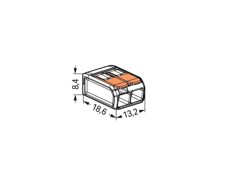 Wire to wire connector 221-412 schema