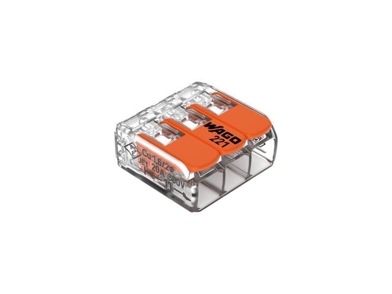 Wire to wire connector 221-413 main image