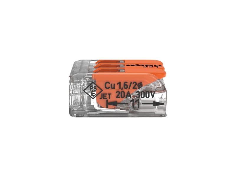 Wire to wire connector 221-413 schema