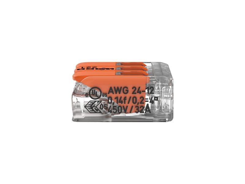 Wire to wire connector 221-413 schema