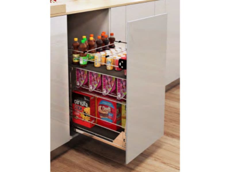 Bottom fixing basket Variant MULTI 2 shelves main image