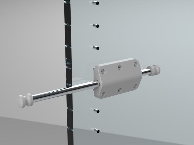 Teporary mini-rod - aluminium color 171/A main image
