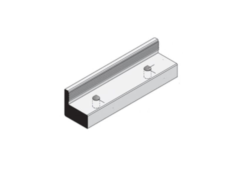 Drilling template for installation of fixing clips main image
