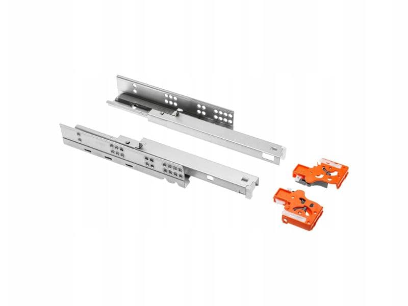Concealed under mount slide, full extension, 16mm, PUSH, GTV main image