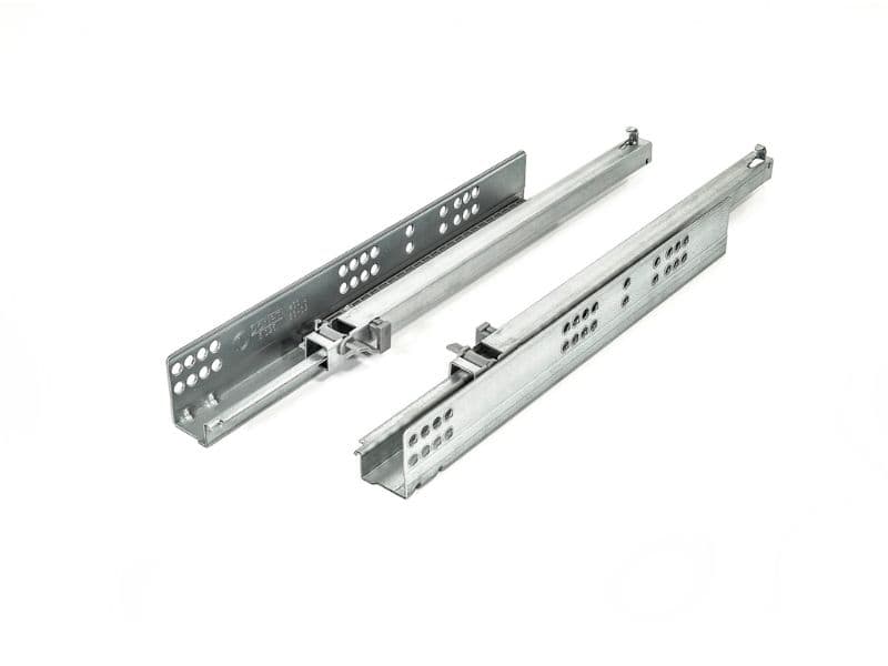 Drawer slide invisible, partial extension, soft closing, 16mm, DONATI main image
