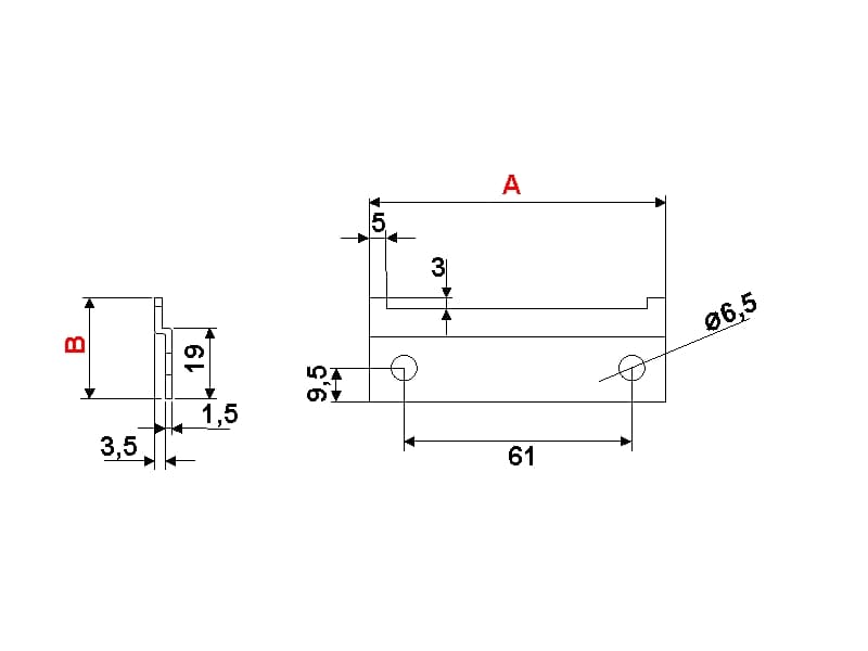 Mounting bracket schema