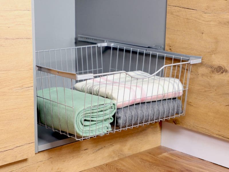 Wardrobe basket SIMPLA schema