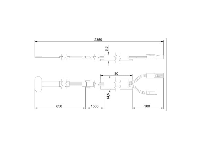 3 Tipe dimmer touch sensor switch with blue light (S4B-A3) schema