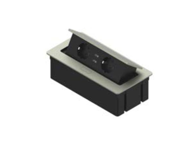 Контактен блок за бюро - 2хШуко + 2хUSB схема