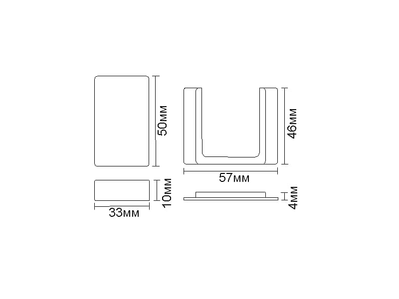 Mirior ON/OFF/DIMMER touch buton 1-pole, WHITE/BLUE light black (S7B-A1) schema