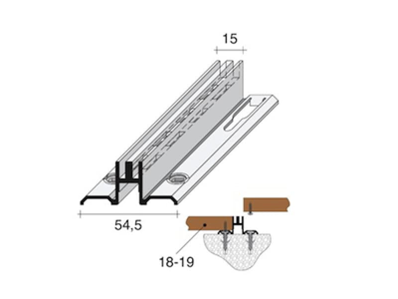 Double slotted profile (NB2) schema