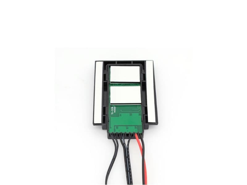 2 Key Defogger Capacitive LED Mirror Touch Sensor With Dimmer schema