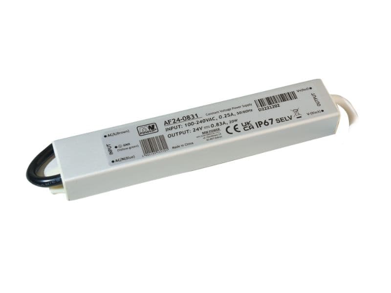 Power supply AF24 IP67, 24V schema