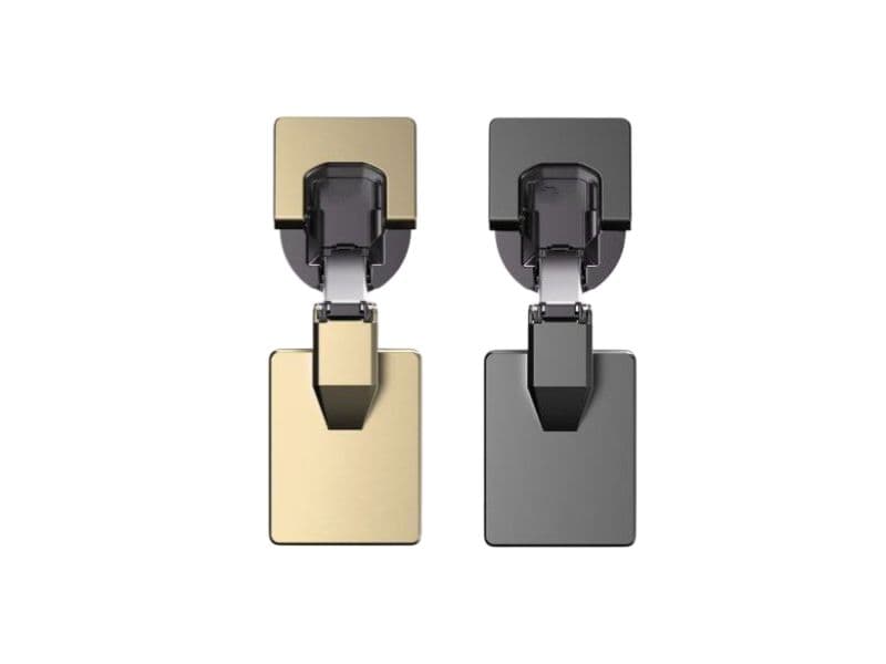 Hinge with damper for 16-25mm, ultra slum, Fix ON, K9, ABEA main image