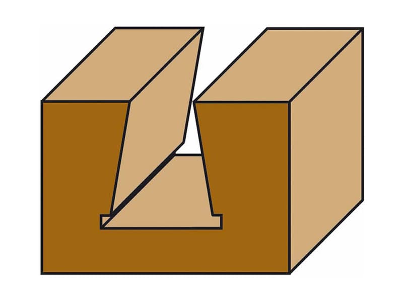 Hw dovetail bits z=2 schema